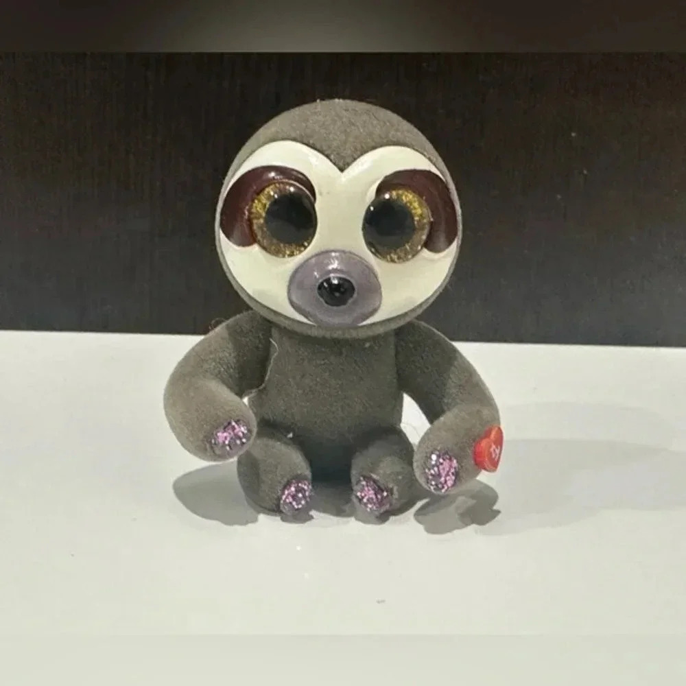 TY Beanie Boos - Mini Boo Collectible - DANGLER the Sloth (2 inch) -Hard Plastic
